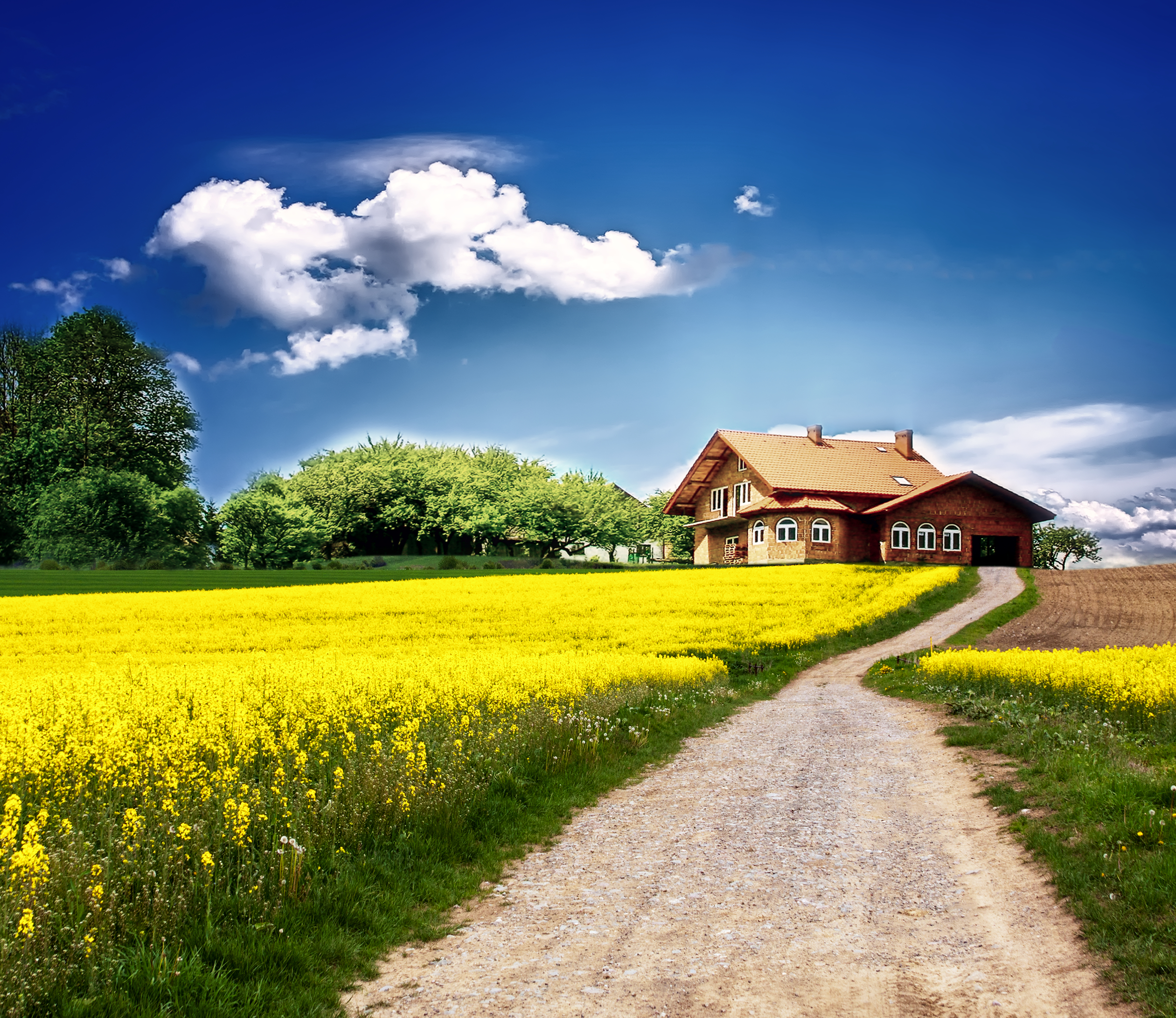 Rural house with USDA Home Loan